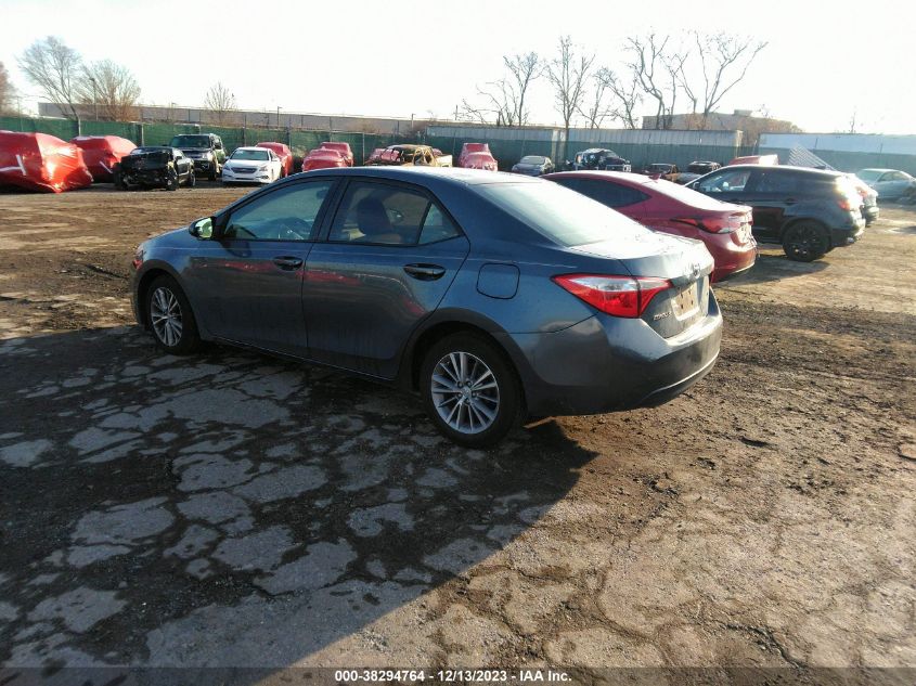 2014 TOYOTA COROLLA L/LE/LE PLS/PRM/S/S PLS - 2T1BURHE1EC104706