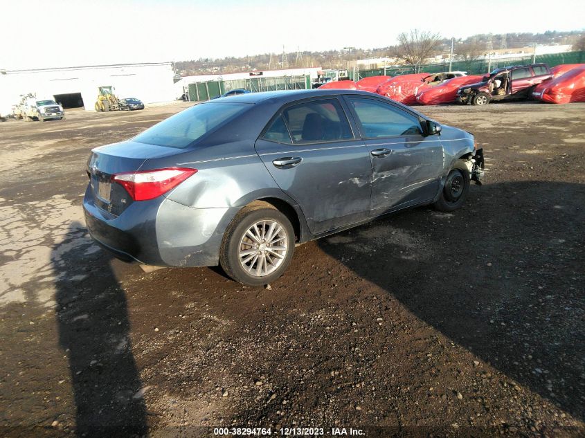2014 TOYOTA COROLLA L/LE/LE PLS/PRM/S/S PLS - 2T1BURHE1EC104706
