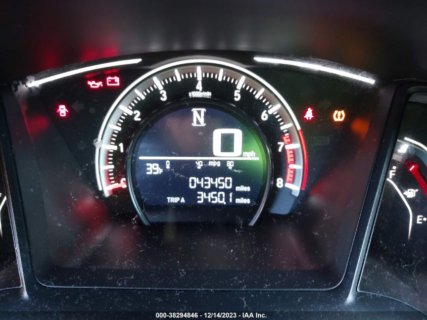 2HGFC2F59JH603396 | 2018 HONDA CIVIC