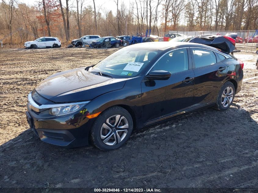 VIN 2HGFC2F59JH603396 2018 HONDA CIVIC LX