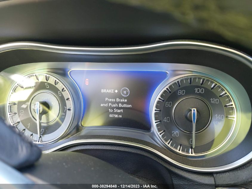 2019 CHRYSLER 300 TOURING - 2C3CCAAG3KH668481