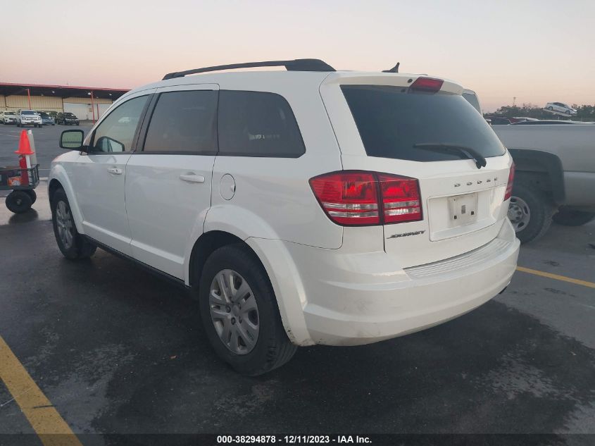 2016 DODGE JOURNEY SE - 3C4PDCAB2GT103681