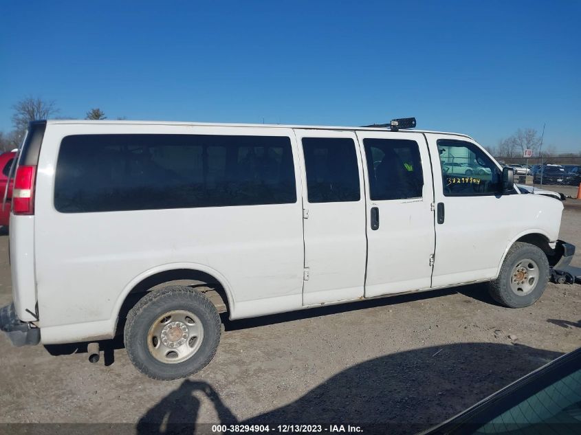 2015 CHEVROLET EXPRESS 3500 LT 1GAZG1FGXF1191693