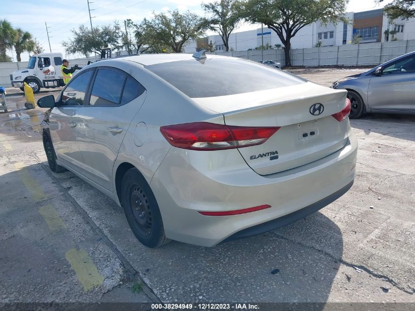 2017 HYUNDAI ELANTRA SE - 5NPD74LF5HH111565