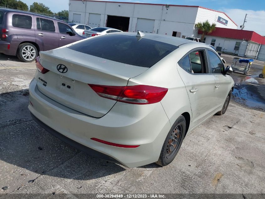 2017 HYUNDAI ELANTRA SE - 5NPD74LF5HH111565