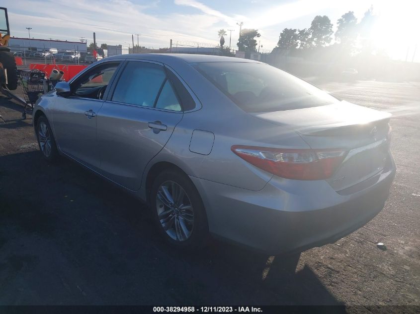 2017 TOYOTA CAMRY SE - 4T1BF1FK6HU280450