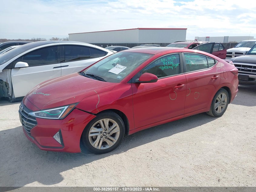 VIN 5NPD84LF6KH455894 2019 HYUNDAI ELANTRA SEL/VALUE/LIMITED