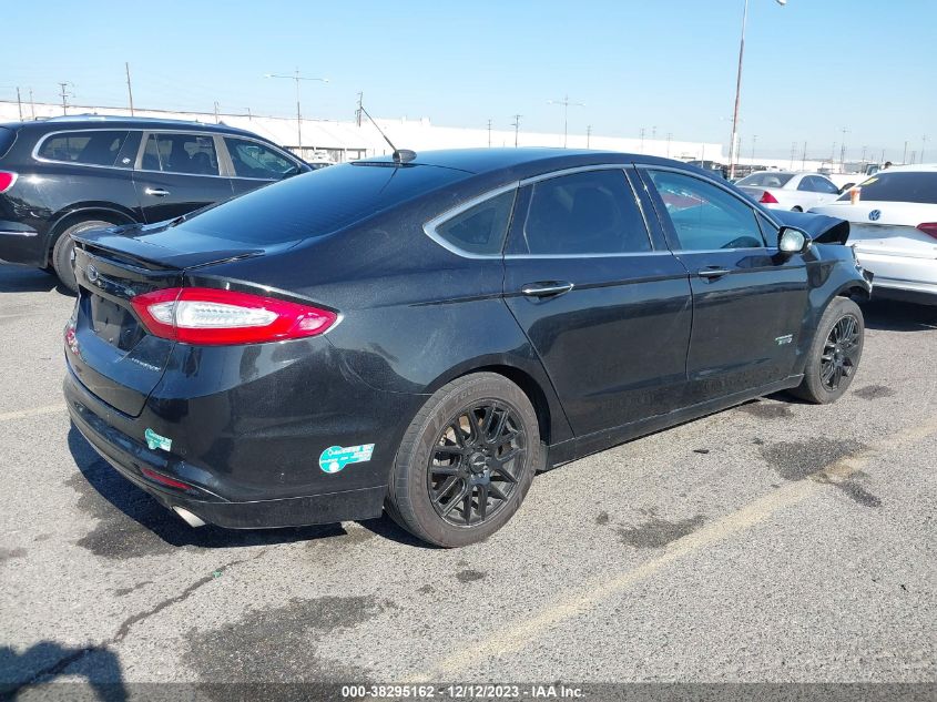 2015 FORD FUSION ENERGI TITANIUM - 3FA6P0SU8FR128328