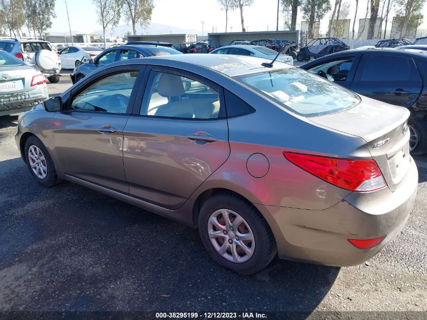 2013 HYUNDAI ACCENT GLS - KMHCT4AE3DU543066