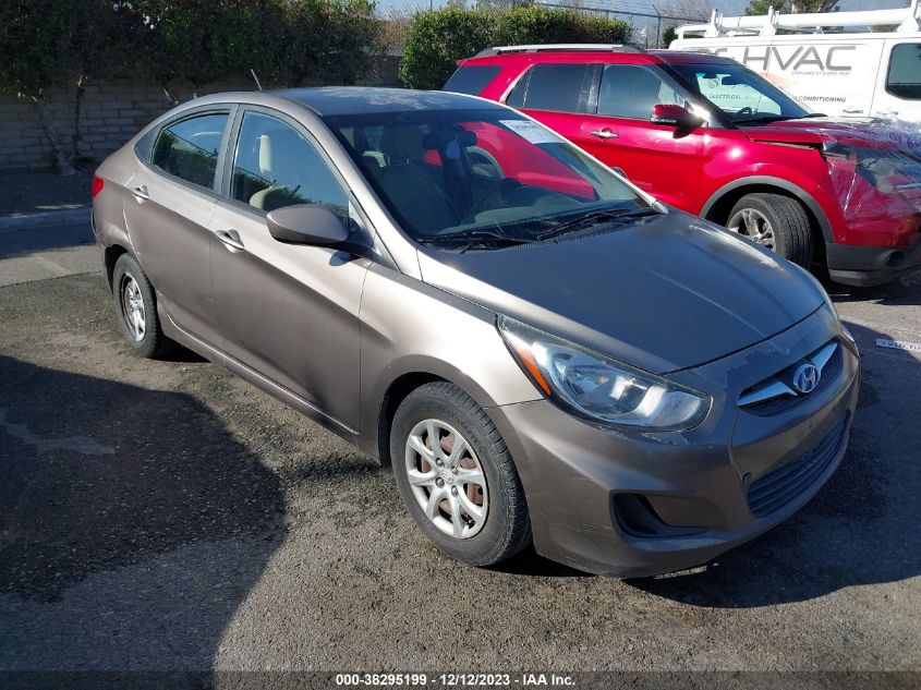 2013 HYUNDAI ACCENT GLS - KMHCT4AE3DU543066
