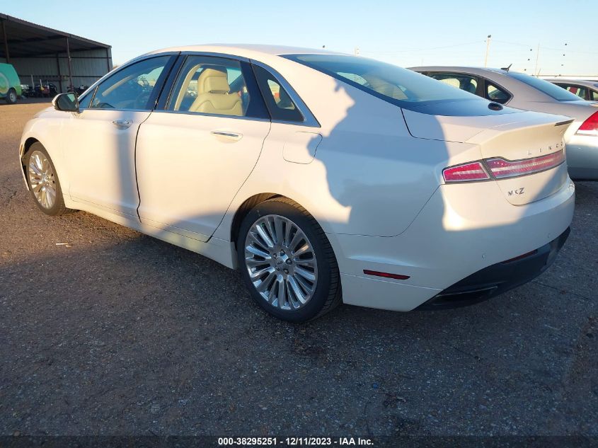 2013 LINCOLN MKZ - 3LN6L2G94DR803848
