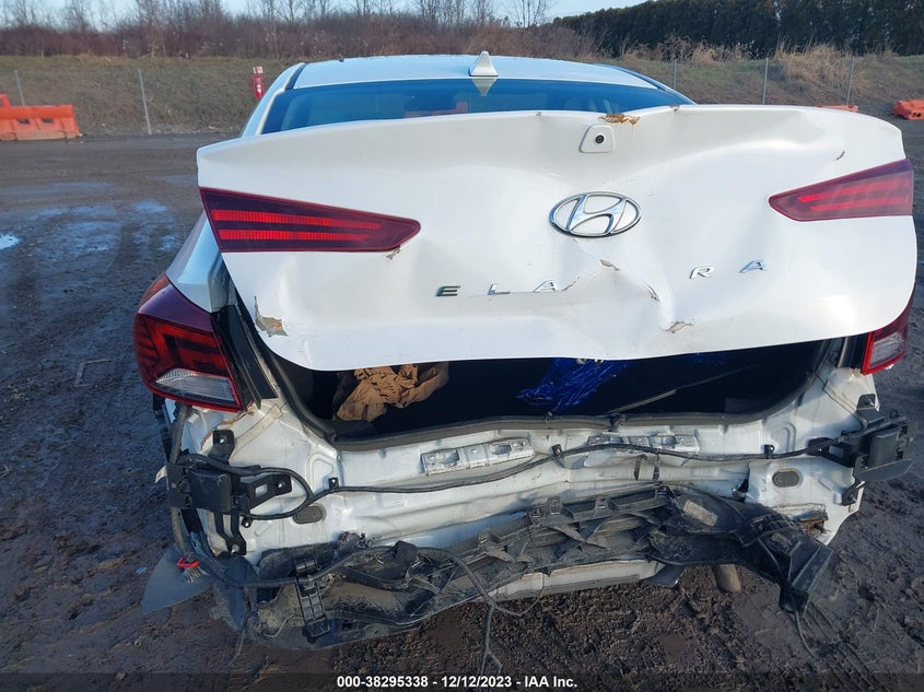 VIN 5NPD84LF7KH456813 2019 HYUNDAI ELANTRA SEL/VALUE/LIMITED