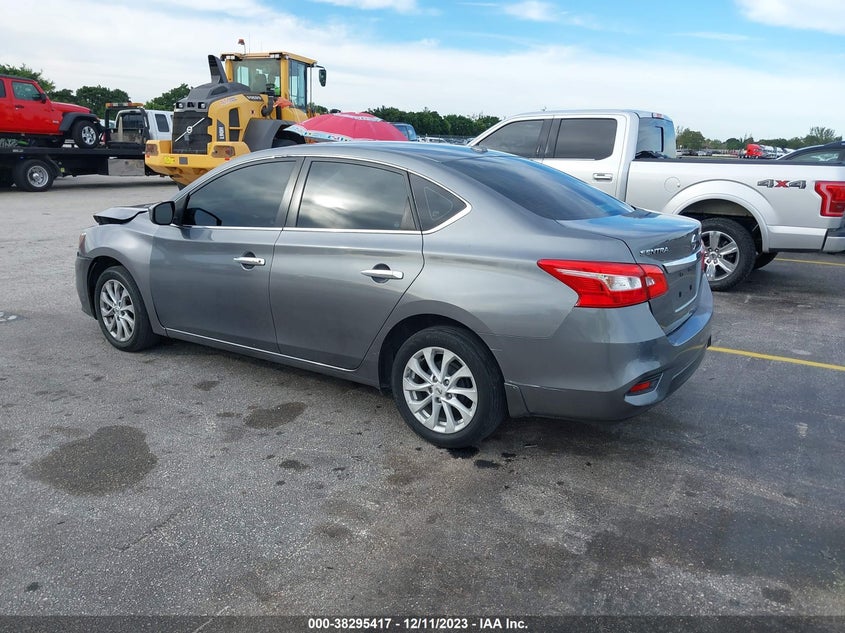 VIN 3N1AB7AP3KY438008 2019 NISSAN SENTRA SV