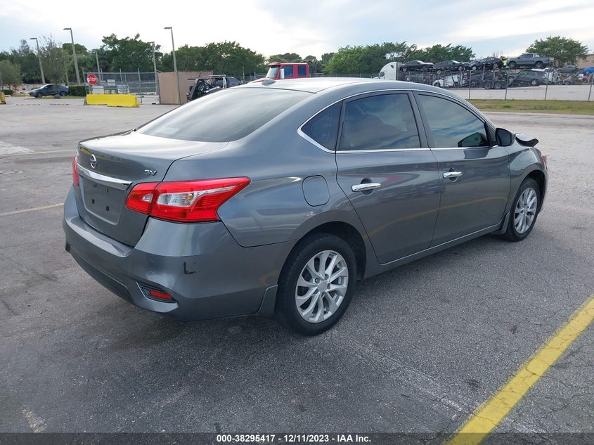 VIN 3N1AB7AP3KY438008 2019 NISSAN SENTRA SV