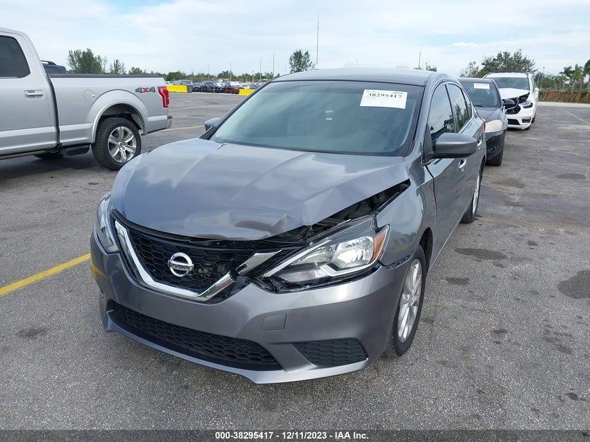 VIN 3N1AB7AP3KY438008 2019 NISSAN SENTRA SV