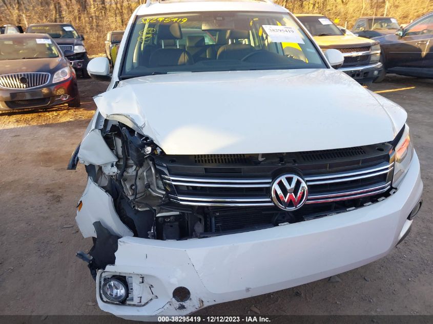 2016 VOLKSWAGEN TIGUAN SEL - WVGBV7AX6GW600295