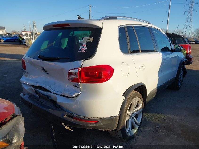 2016 VOLKSWAGEN TIGUAN SEL - WVGBV7AX6GW600295