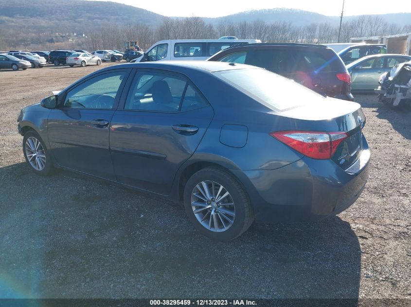 2015 TOYOTA COROLLA LE PLUS - 2T1BURHE0FC315820