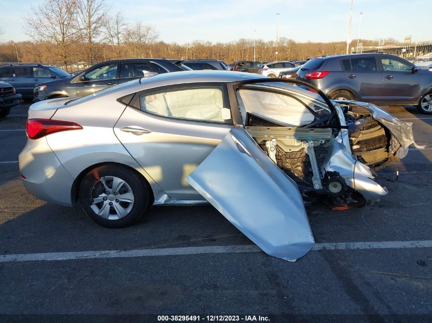 2016 HYUNDAI ELANTRA SE/SPORT/LIMITED - 5NPDH4AE5GH676145