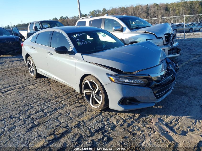 2022 HONDA ACCORD SPORT - 1HGCV1F32NA083083