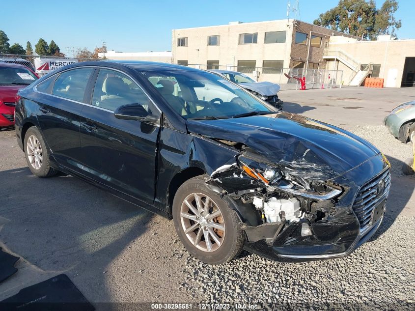 Lot #2525398975 2018 HYUNDAI SONATA SE salvage car