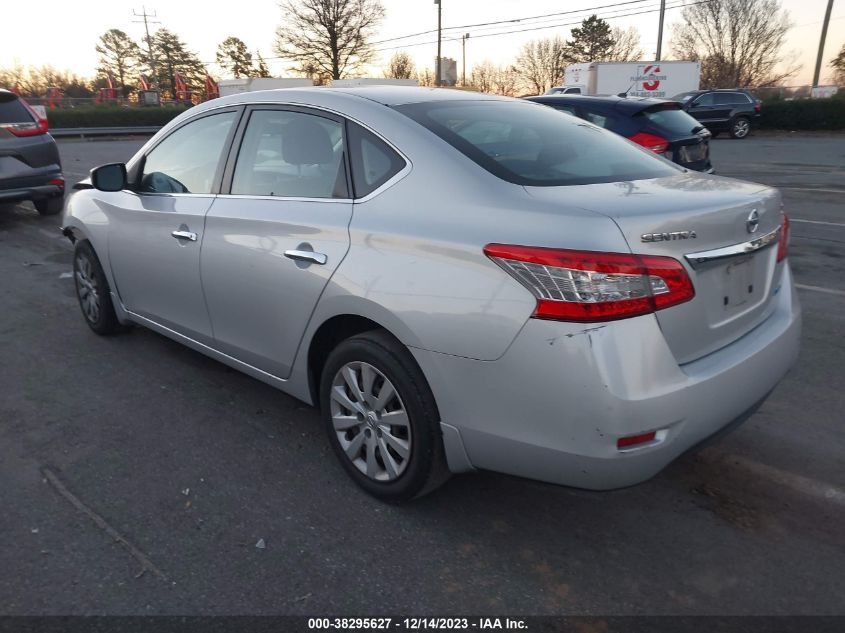 2013 NISSAN SENTRA SV - 3N1AB7AP2DL685391