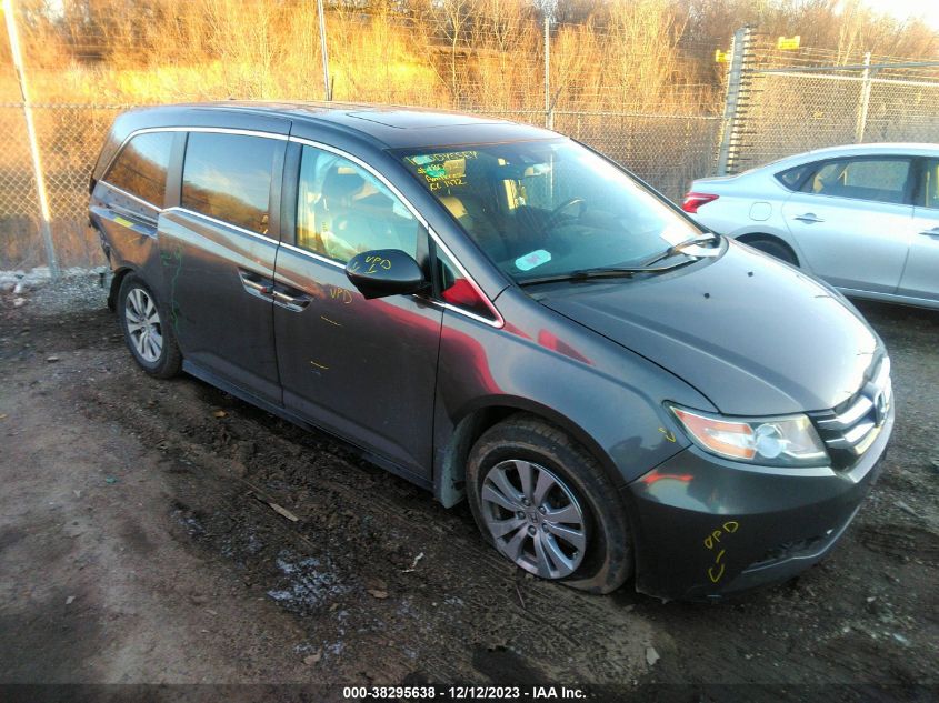 2016 HONDA ODYSSEY EX-L - 5FNRL5H60GB128786