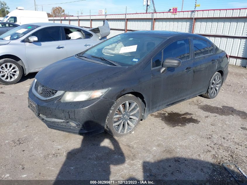 2014 HONDA CIVIC EX-L 2HGFB2F91EH529841