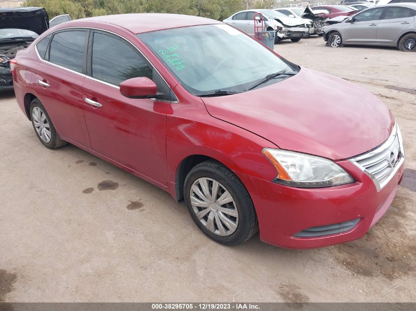 2013 NISSAN SENTRA SV - 3N1AB7AP4DL641537