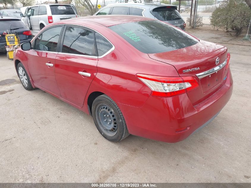 2013 NISSAN SENTRA SV - 3N1AB7AP4DL641537