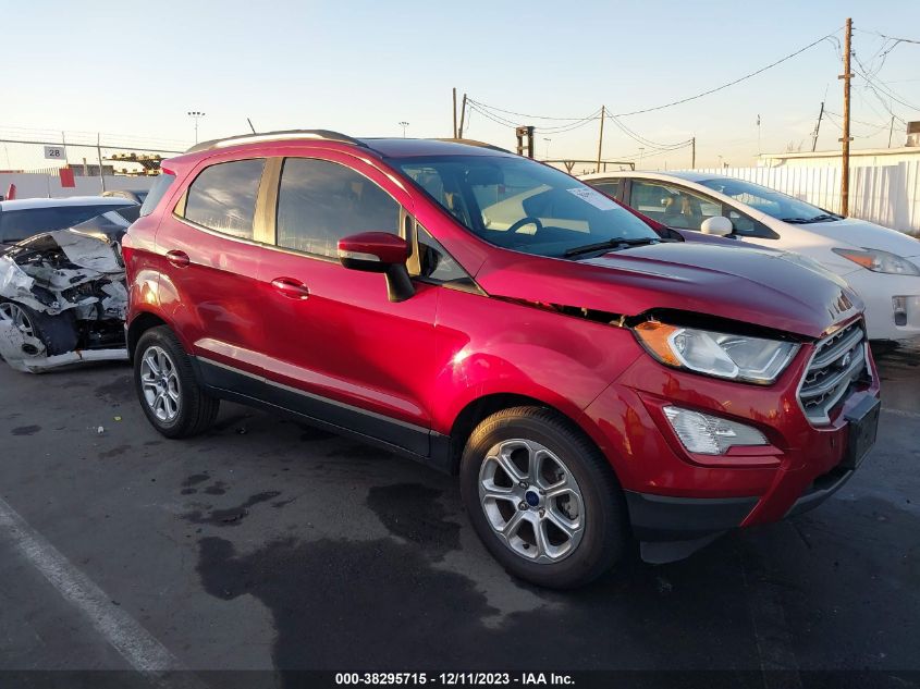 2019 FORD ECOSPORT SE - MAJ3S2GE2KC274182