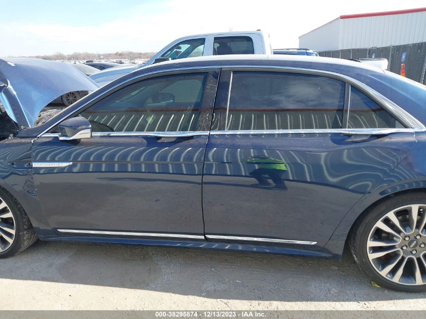 2017 LINCOLN CONTINENTAL - 1LN6L9RP2H5617013