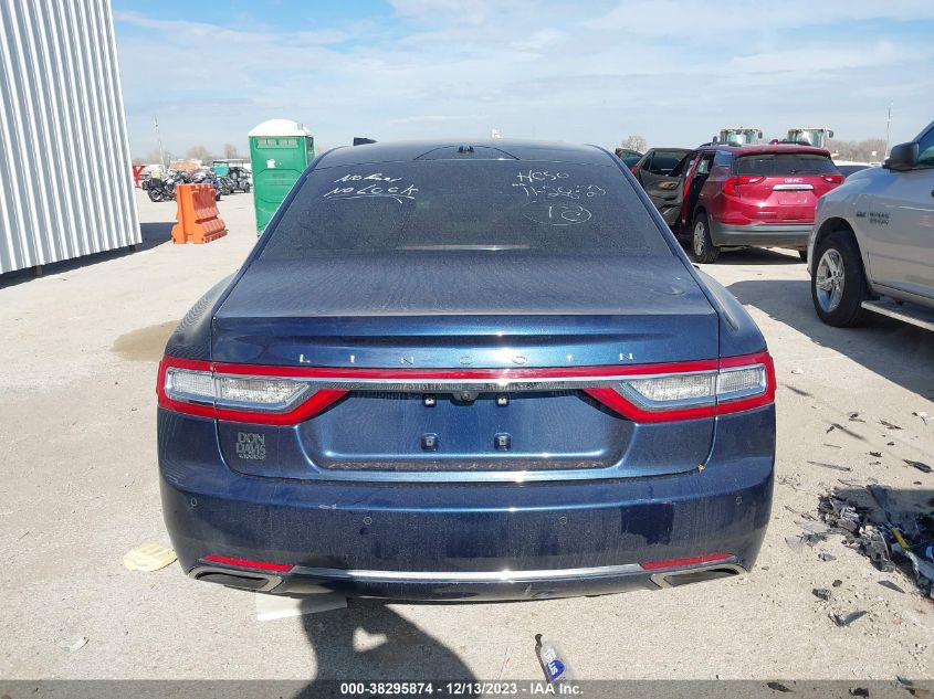 2017 LINCOLN CONTINENTAL - 1LN6L9RP2H5617013