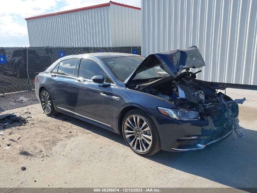 2017 LINCOLN CONTINENTAL - 1LN6L9RP2H5617013