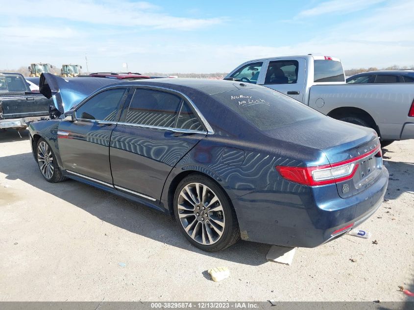 2017 LINCOLN CONTINENTAL - 1LN6L9RP2H5617013