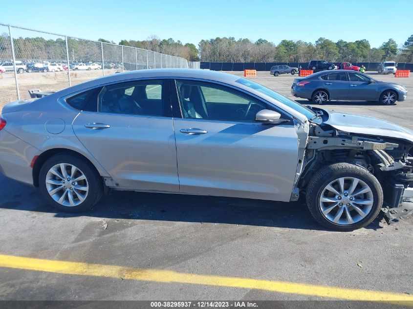2015 CHRYSLER 200 C - 1C3CCCCB1FN607513