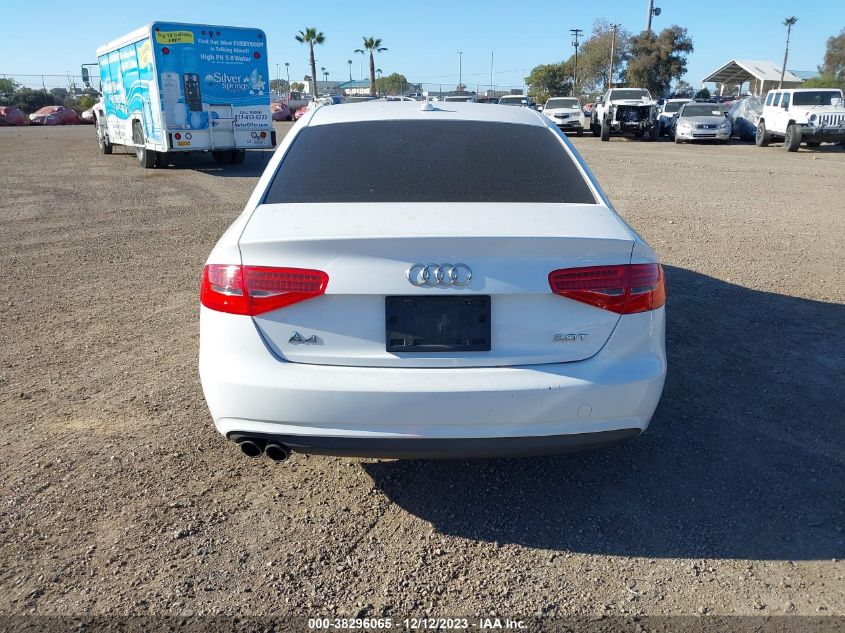 2013 AUDI A4 2.0T PREMIUM - WAUAFAFL0DA046029