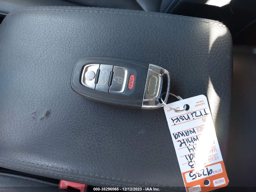 2013 AUDI A4 2.0T PREMIUM - WAUAFAFL0DA046029