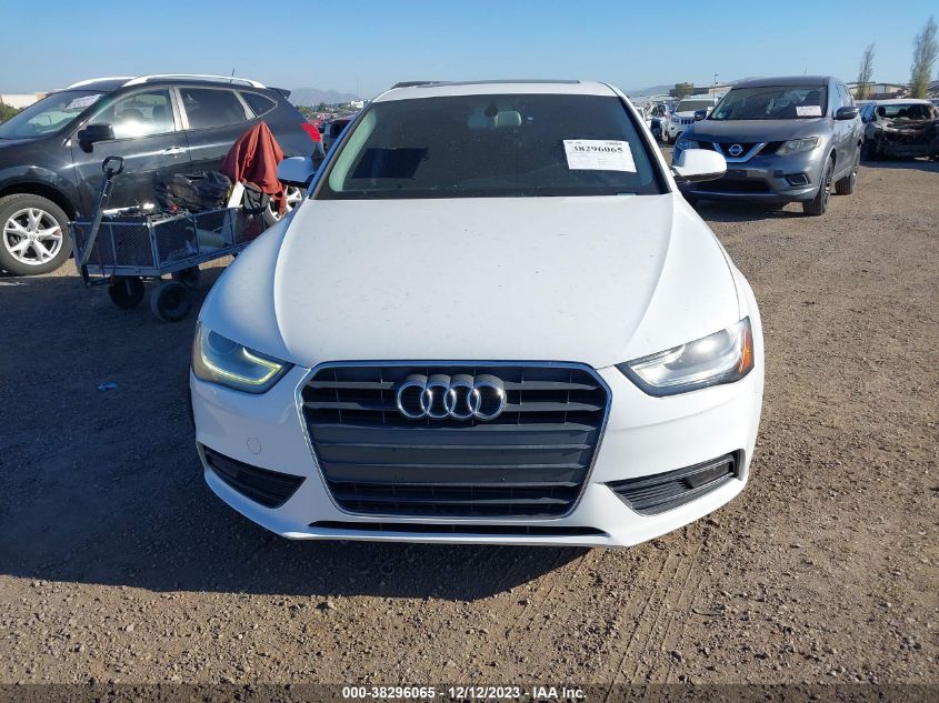 2013 AUDI A4 2.0T PREMIUM - WAUAFAFL0DA046029