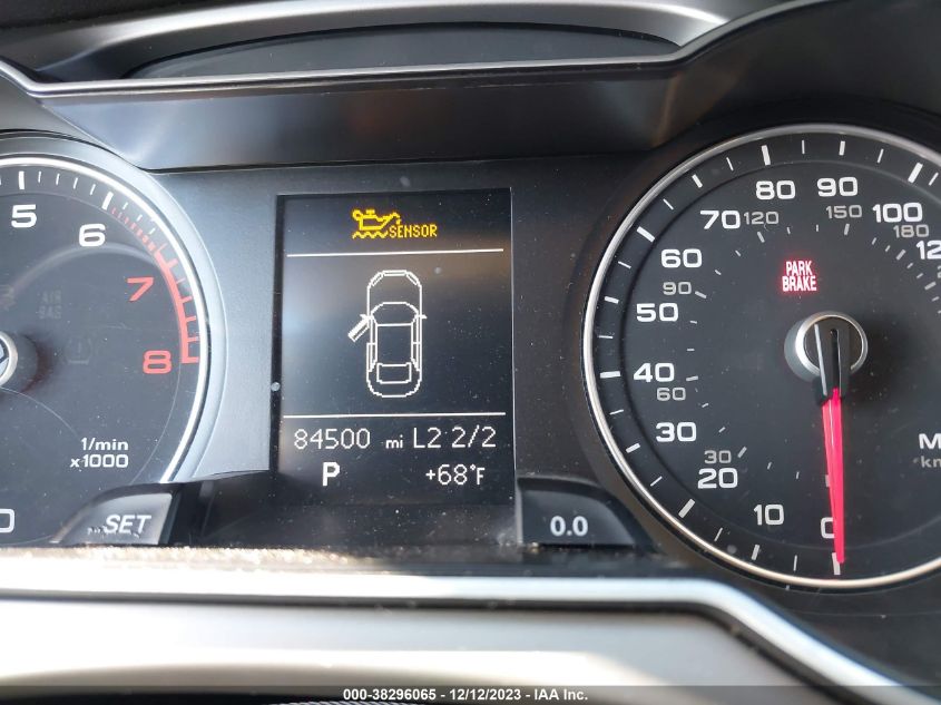 2013 AUDI A4 2.0T PREMIUM - WAUAFAFL0DA046029