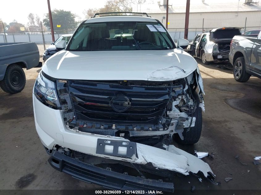 2022 NISSAN PATHFINDER SV 2WD - 5N1DR3BA1NC236477