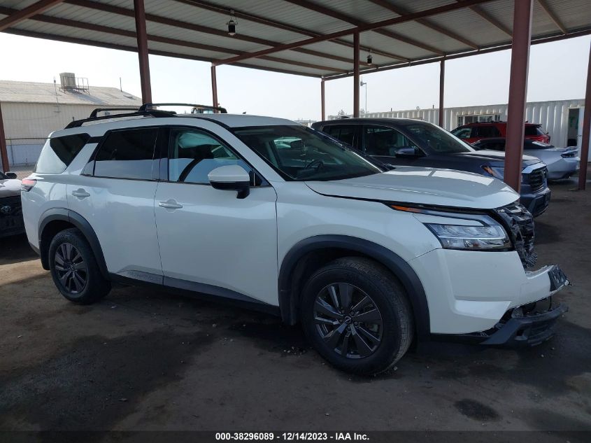 2022 NISSAN PATHFINDER SV 2WD - 5N1DR3BA1NC236477