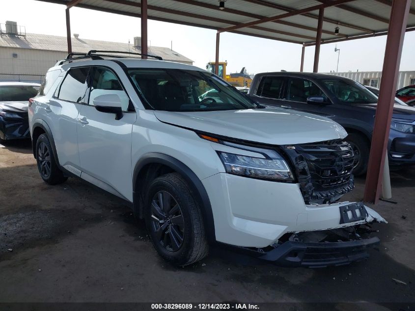 2022 NISSAN PATHFINDER SV 2WD - 5N1DR3BA1NC236477