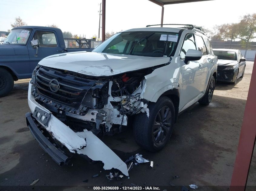 2022 NISSAN PATHFINDER SV 2WD - 5N1DR3BA1NC236477