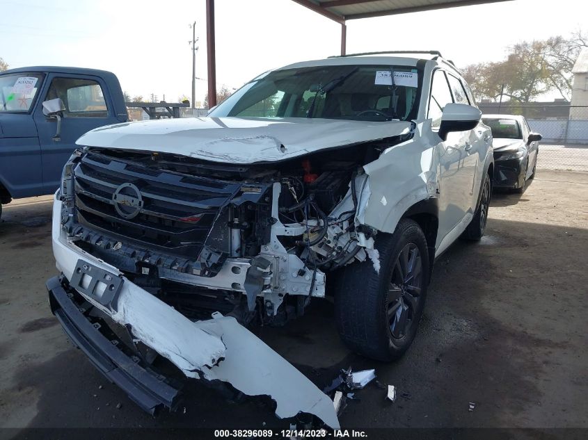 2022 NISSAN PATHFINDER SV 2WD - 5N1DR3BA1NC236477