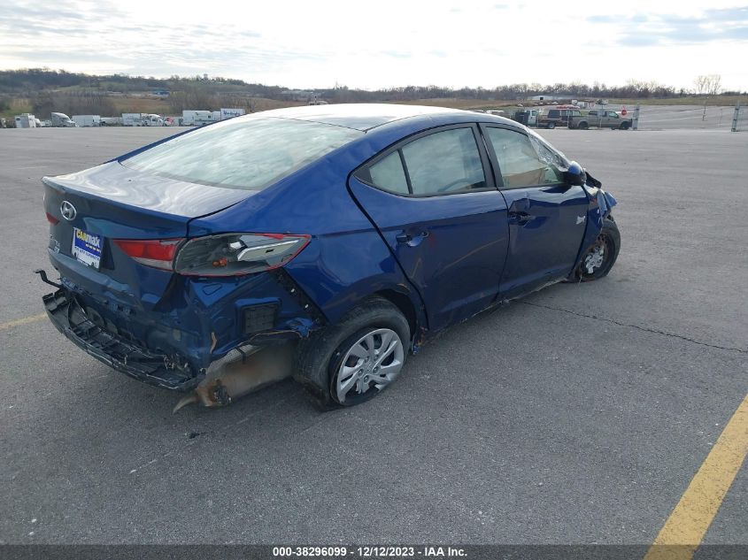 2018 HYUNDAI ELANTRA SE - 5NPD74LF1JH315706