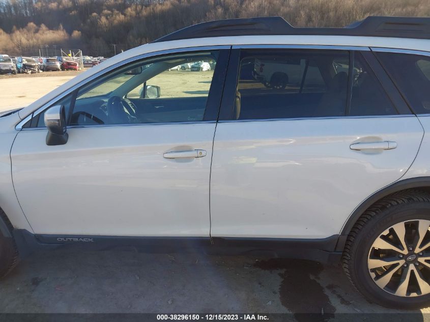 2015 SUBARU OUTBACK 3.6R LIMITED - 4S4BSELCXF3318474