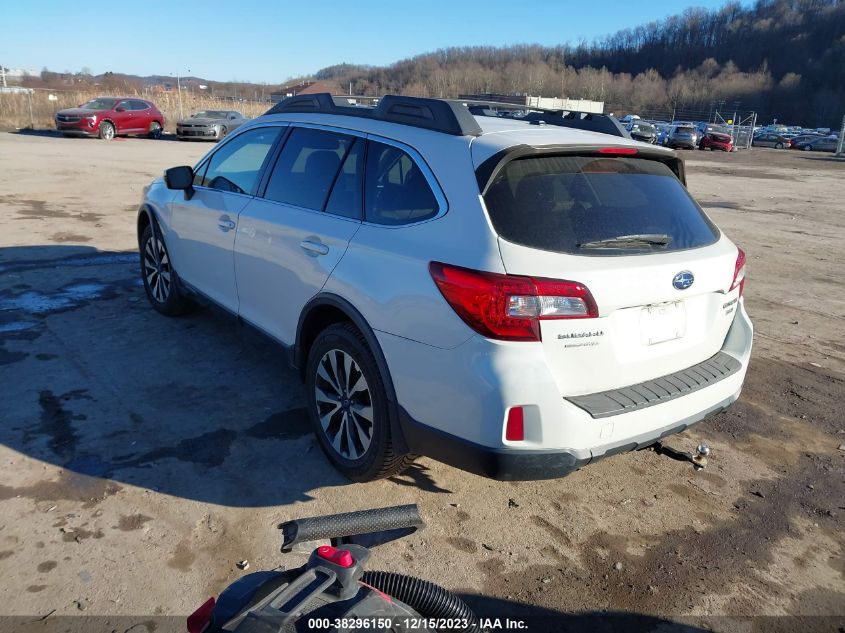 2015 SUBARU OUTBACK 3.6R LIMITED - 4S4BSELCXF3318474