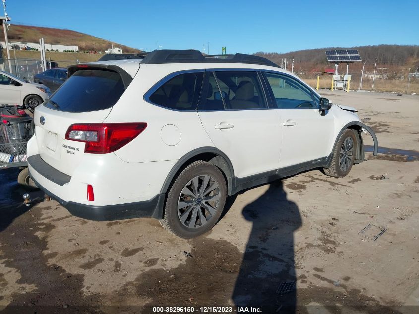 2015 SUBARU OUTBACK 3.6R LIMITED - 4S4BSELCXF3318474