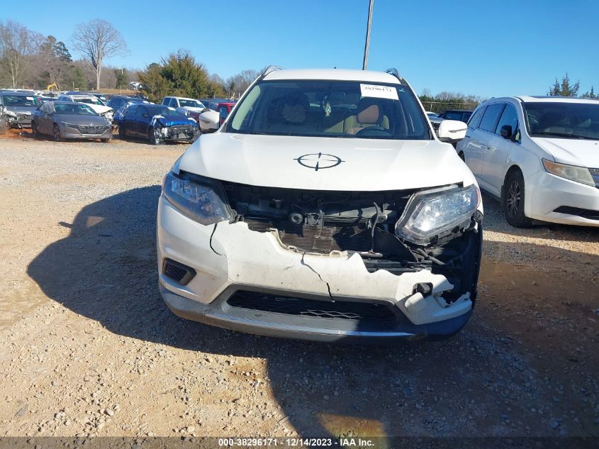2016 NISSAN ROGUE SV - KNMAT2MT2GP599478